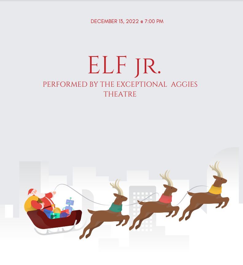  Exceptional Aggies Elf, Jr. 